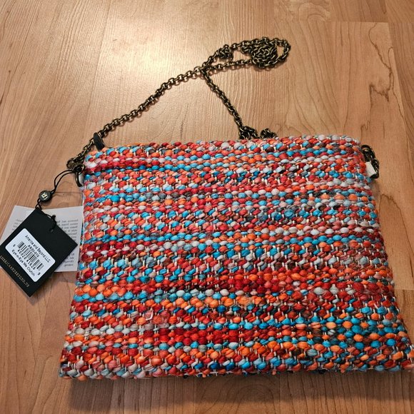 NWT Evil Eye Clutch With Removable Crossbody Chain - Picture 3 of 7